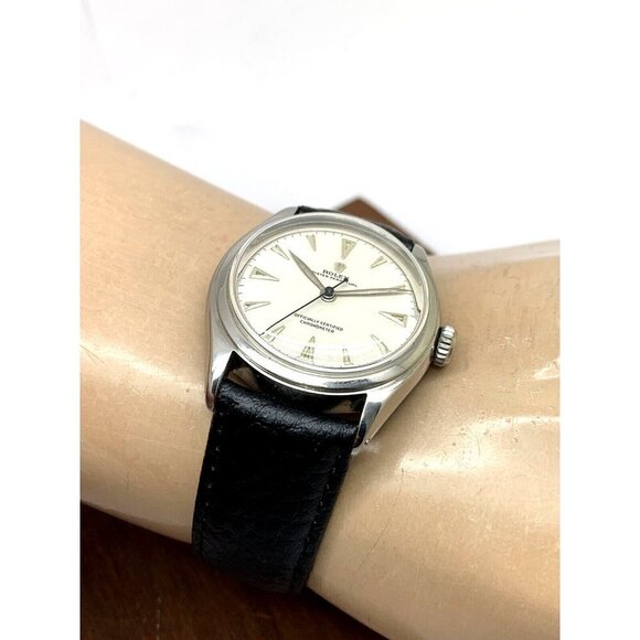 Rolex Oyster Perpetual 6084 Chronometer Men's Watch Swiss Automatic Vint… - Picture 5 of 15